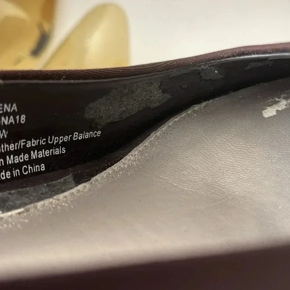 NIB NATURALIZER WOMEN'S ALENA BROWN LEATHER SLINGBACK HEELS Size 7WW NIB - Picture 13 of 16